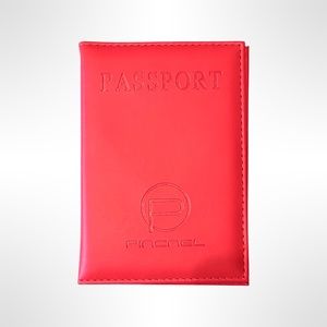 Red Pincnel Passport Case Cover